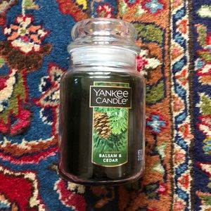 NWT Yankee Candle balsam and cedar